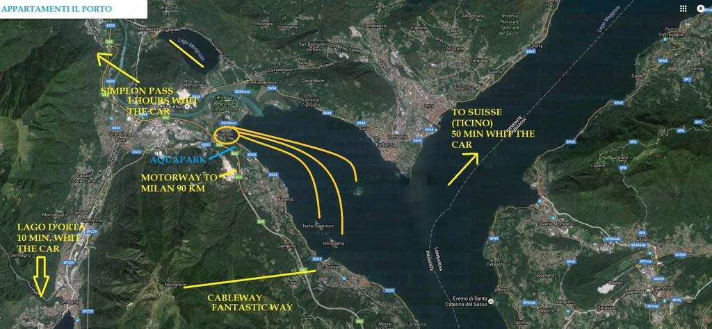 Appartamento Il Porto Baveno Zewnętrze zdjęcie